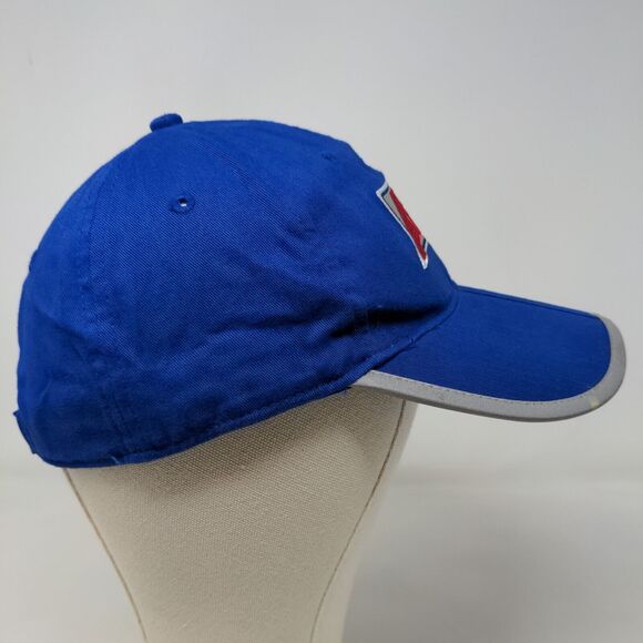 KC Caps Men's Strapback Hat Blue OSFA Embroidered Logo Foldable Bill - Picture 6 of 11